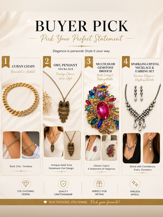 Jewelry - Statement Jewelry - Buyer Pick